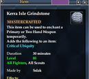 Kerra Isle Grindstone
