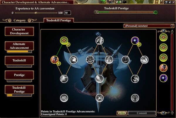 Tradeskill Prestige