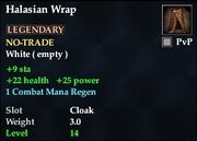 Halasian Wrap
