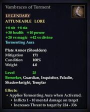 Vambraces of Torment