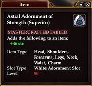 Astral Adornment of Strength (Superior)