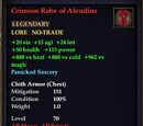 Crimson Robe of Alendine