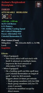 Archon's Resplendent Breastplate