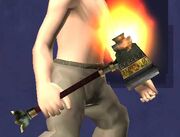 Brell's Hammer (equipped)