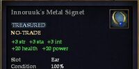 Innoruuk's Metal Signet