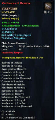 Vambraces of Resolve