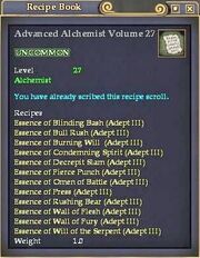 Advanced Alchemist Volume 27