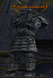 Statue of Rallos Zek