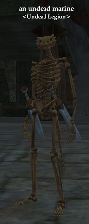 An undead marine