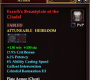 Exarch's Breastplate of the Citadel
