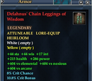 Delahnus' Chain Leggings of Wisdom