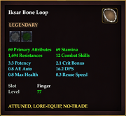 Iksar Bone Loop