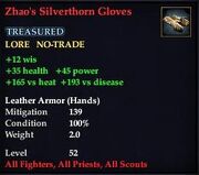Zhao's Silverthorn Gloves