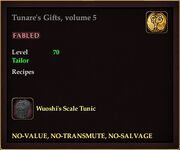 Tunare's Gifts, volume 5