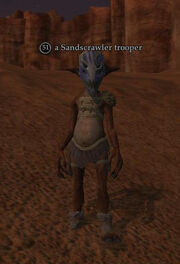A Sandscrawler trooper