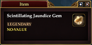 Scintillating Jaundice Gem
