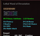 Lethal Wand of Devestation