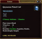 Qeynosian Plated Coif