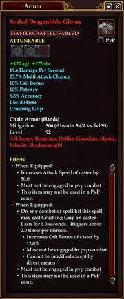 Scaled Dragonhide Gloves