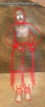A manifested Paineel spirit