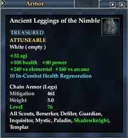 Ancient Leggings of the Nimble