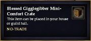 Blessed Gigglegibber Mini-Comfort Crate