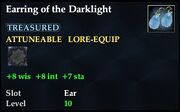 Earring of the Darklight