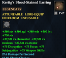 Kertig's Blood-Stained Earring