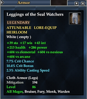 Leggings of the Seal Watchers