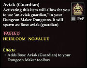 Aviak (Guardian) - Boss