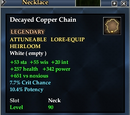 Decayed Copper Chain