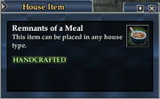 Remnants of a Meal