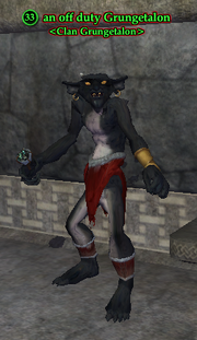 An off duty Grungetalon