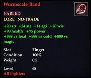 Wurmscale Band