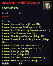 Advanced Jeweler Volume 20
