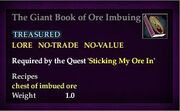 The Giant Book of Ore Imbueing
