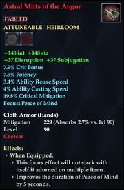 Astral Mitts of the Augur