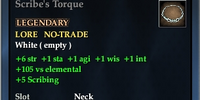 Scribe's Torque
