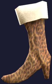 Warg-spotted hanging boot (Visible)