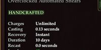 Overclocked Automated Shears