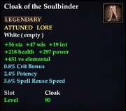 Cloak of the Soulbinder