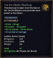 Tae Ew Mystic Skullcap