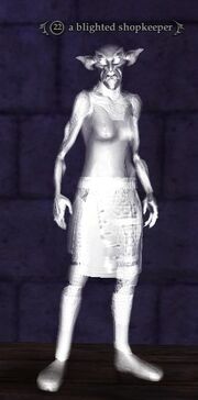 A blighted shopkeeper