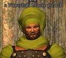 A Yasurbah house guard