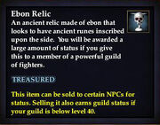 Ebon Relic