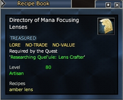 Directory of Mana Focusing Lenses