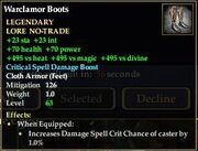Warclamor Boots