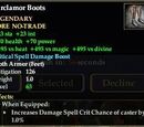 Warclamor Boots