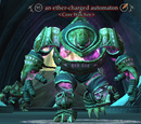 An ether-charged automaton (Nexus Core Advanced Solo)