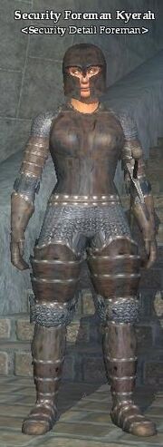 Security Foreman Kyerah